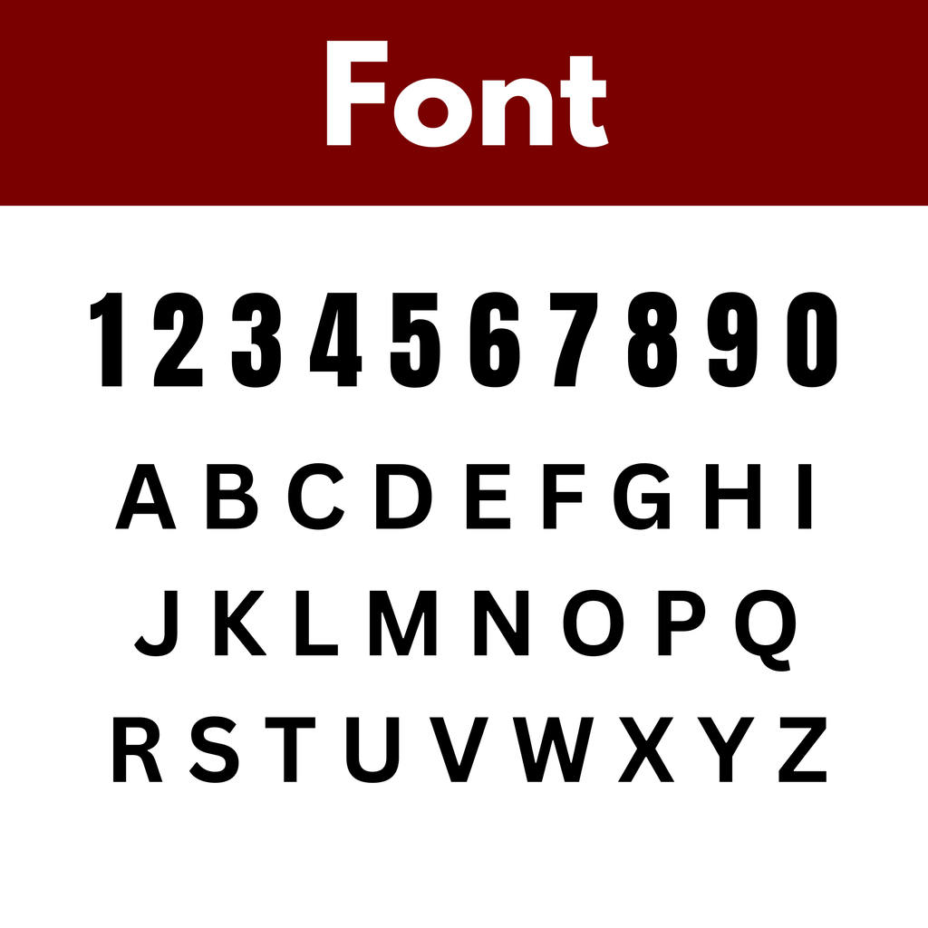 Hamburger Bin Decal Sticker with Personalised House Number & Street Name