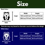 Quokka Bin Decal Sticker with Personalised House Number