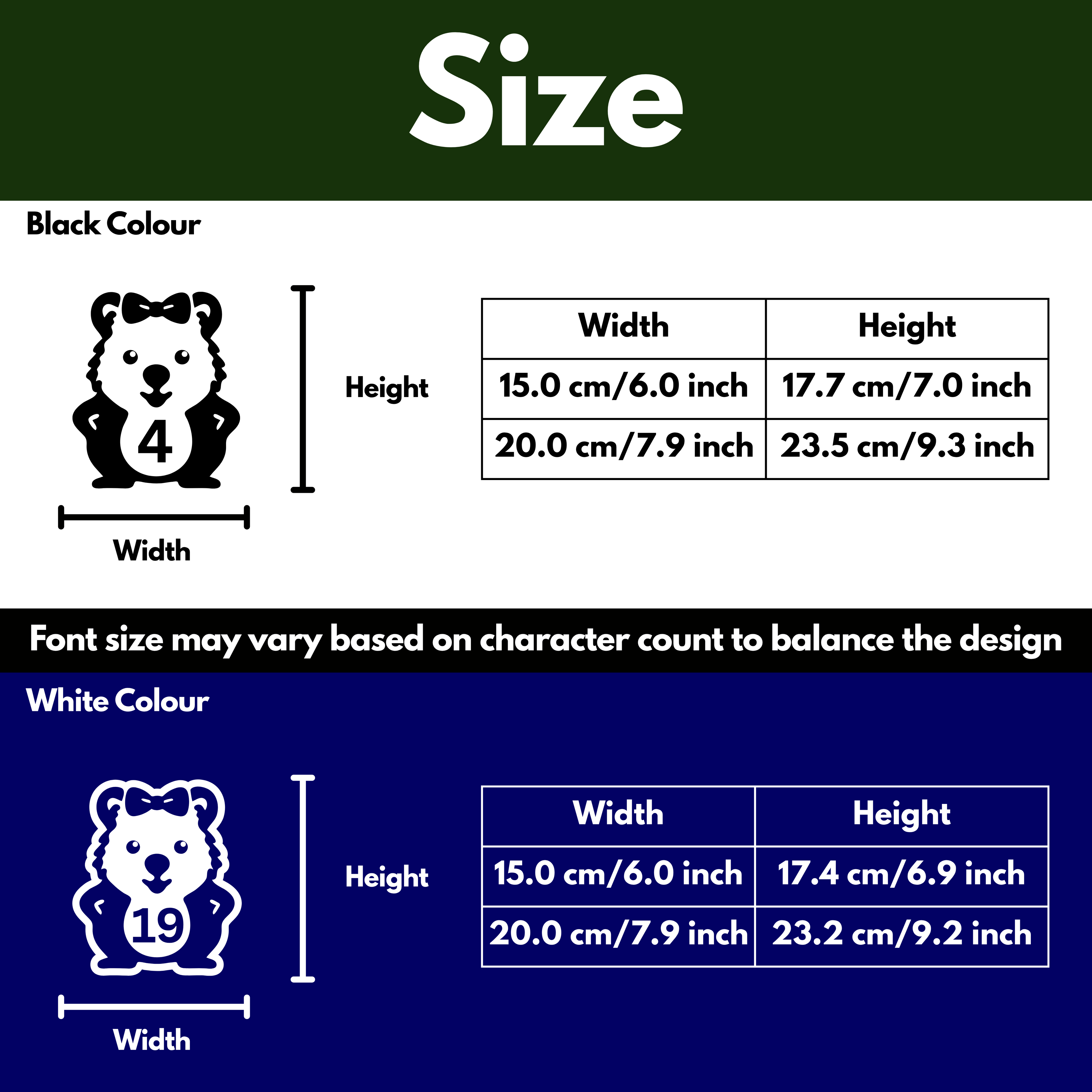 Quokka Bin Decal Sticker with Personalised House Number