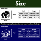 Elephant Bin Decal Sticker with Personalised House Number
