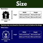 House-Shaped Bear Bin Decal Sticker with Personalised House Number