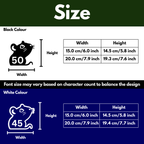 Mouse Bin Decal Sticker with Personalised House Number